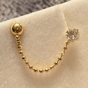 14k CARTILAGE EARRINGS!